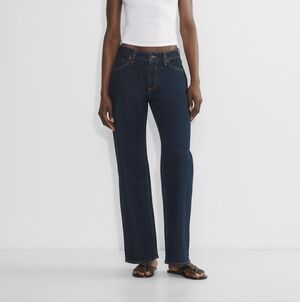 Denim Forum Salma Curve-Fit Super Lo-Rise Baggy Jean